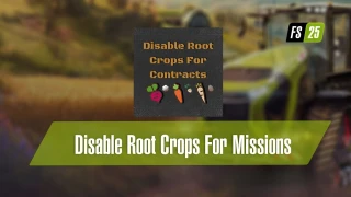 Disable Root Crops For Missions
